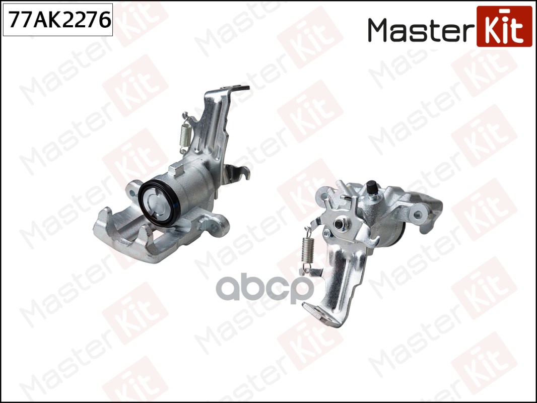 Суппорт тормозной задний левый Nissan ALMERA II (N16) 2000 -, PRIMERA (P11) 1996-2001 77AK2276 MasterKit арт. 77AK2276