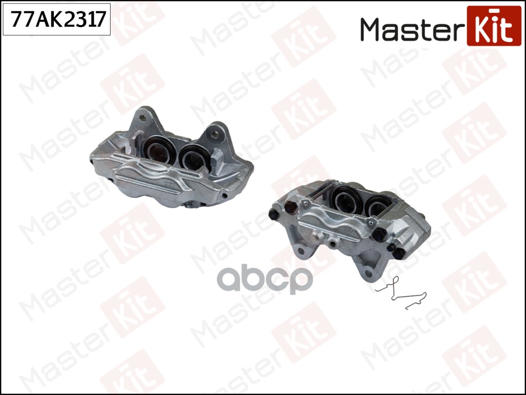 77AK2317 Тормозной суппорт перед. лев. Toyota LAND CRUISER PRADO (_J12_) 2002 - 2010 MasterKit арт. 77ak2317