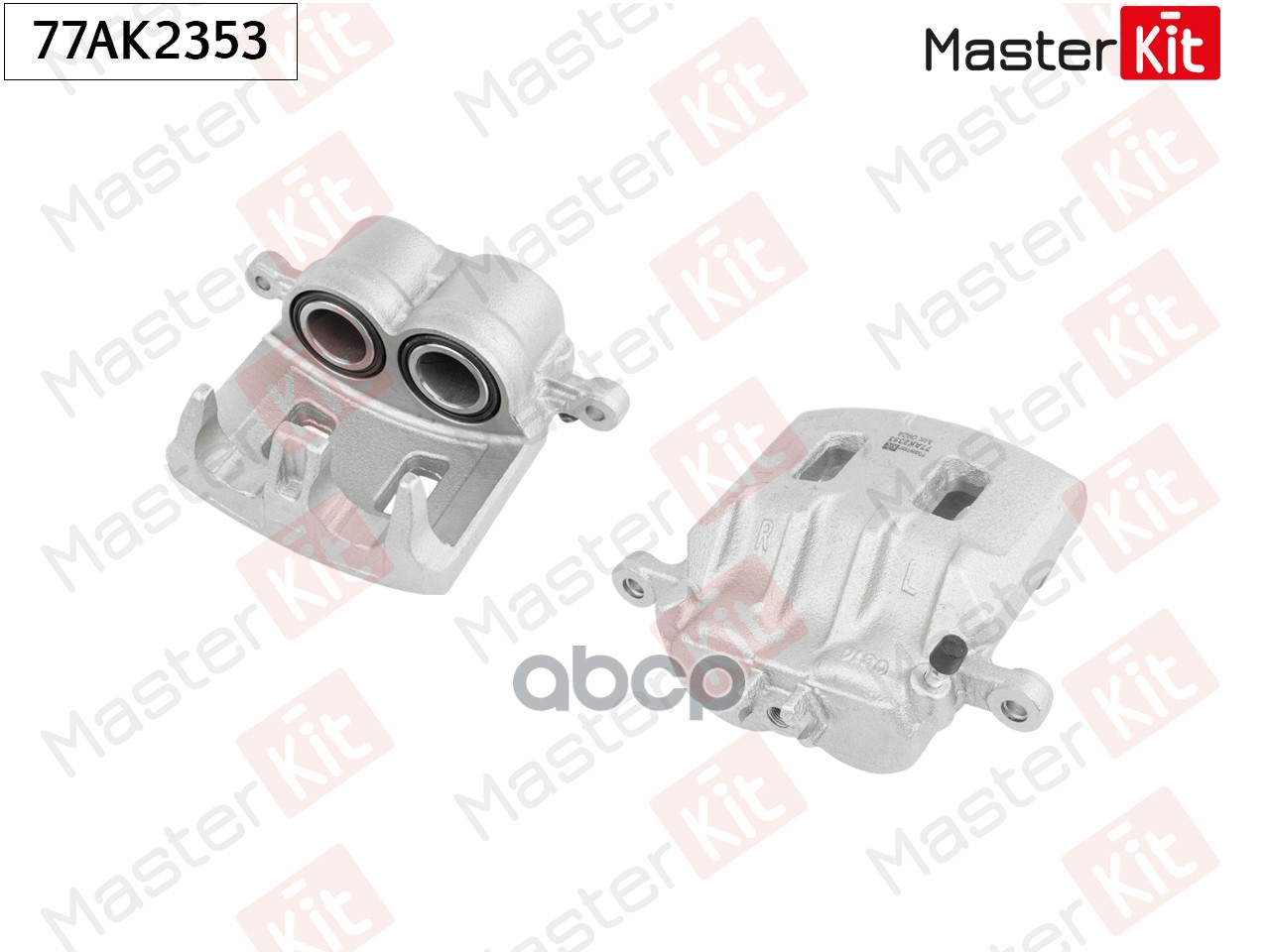 Суппорт тормозной перед. лев. Subaru Forester(SF_),Impreza(GD,GG),Legacy III(BE,BH) 97-09 MasterKit арт. 77AK2353