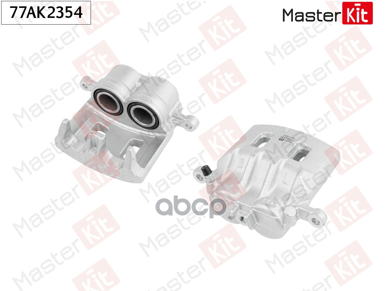 Суппорт тормозной перед. прав. Subaru Forester(SF_),Impreza(GD,GG),Legacy III(BE,BH) 97-09 MasterKit арт. 77AK2354