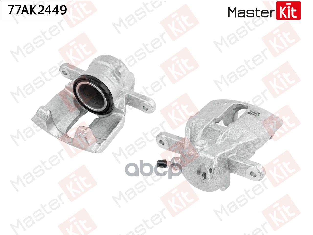 Суппорт тормозной перед. лев. Nissan NOTE (E11, NE11) 2005 - 2013 77AK2449 MasterKit арт. 77AK2449