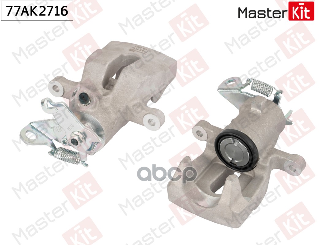 Тормозной суппорт зад. прав. Renault FLUENCE (L3_) 2010 - 77AK2716 MasterKit арт. 77AK2716