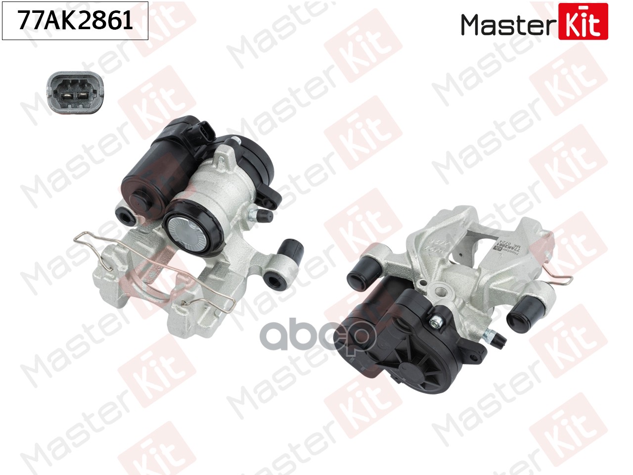 Тормозной суппорт зад. лев. Ford MONDEO V (CD, CF, CE) 2012 - MasterKit арт. 77AK2861