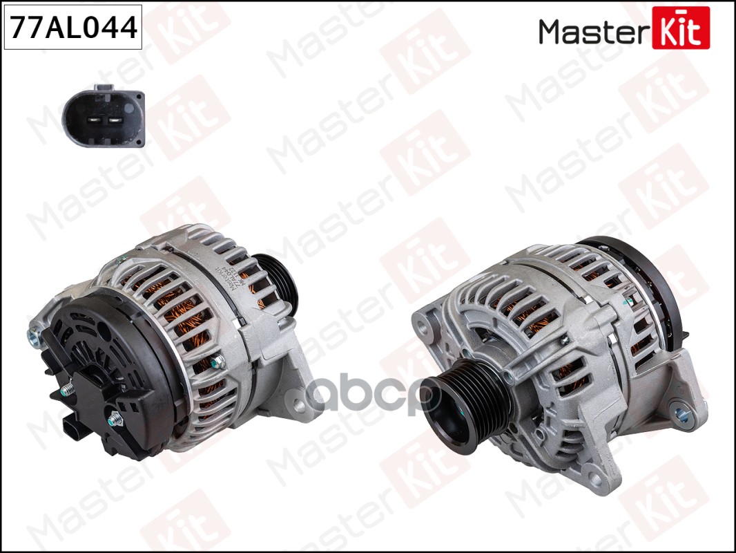 Генератор  FIAT DUCATO, IVECO DAILY 06- (14V 140A) Masterkit MasterKit арт. 77AL044