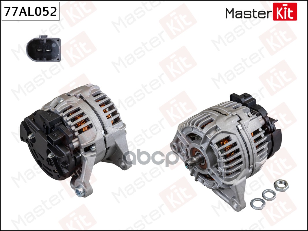 77AL052 Генератор FIAT DUCATO  IVECO DAILY III 110A (14V 110A) MasterKit арт. 77al052