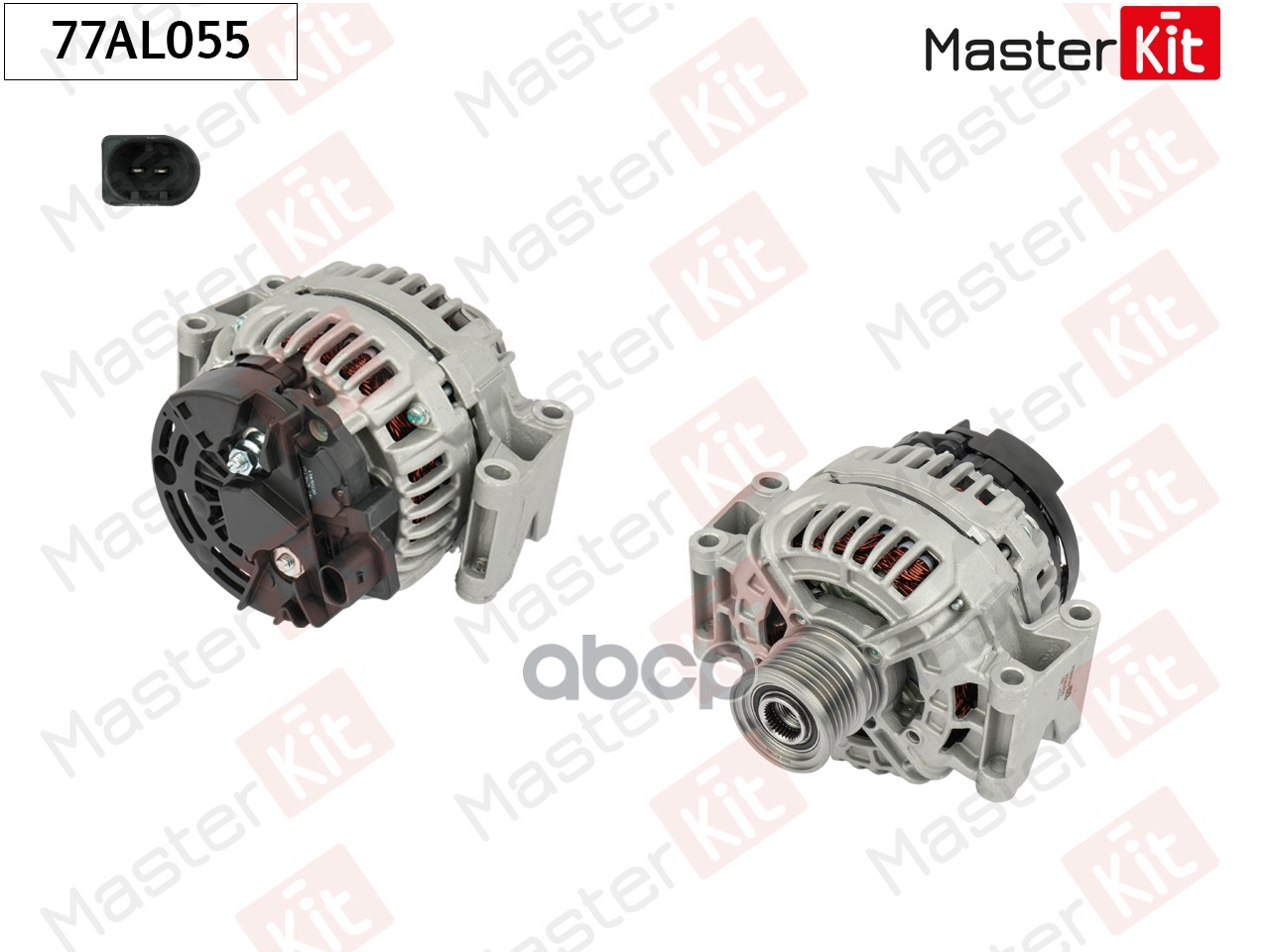 Генератор  MERCEDES SPRINTER 06- 120A (14V 120A) Masterkit MasterKit арт. 77AL055