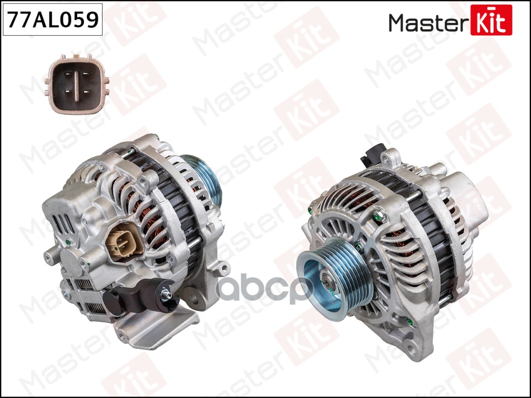 Генератор  HONDA CIVIC 1.8 05- 90A (14V 90A) Masterkit MasterKit арт. 77AL059