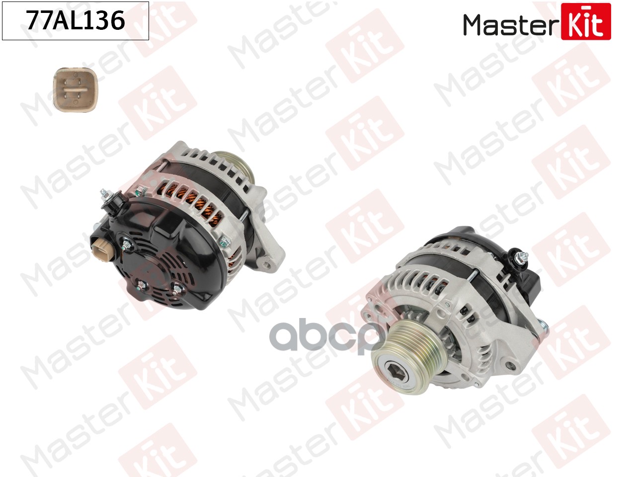 Генератор  TOYOTA LC PRADO 150 77AL136 MasterKit арт. 77AL136