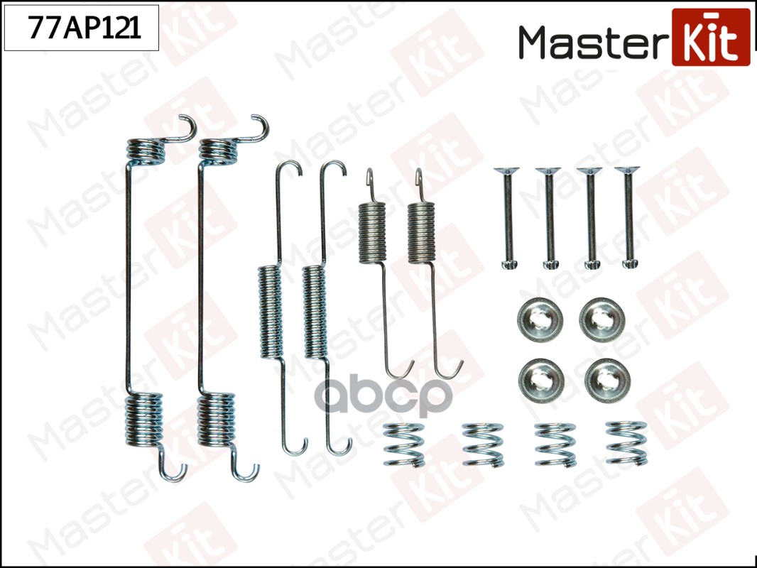Комплект установочный тормозных колодок Nissan 77ASP206 MasterKit арт. 77AP121