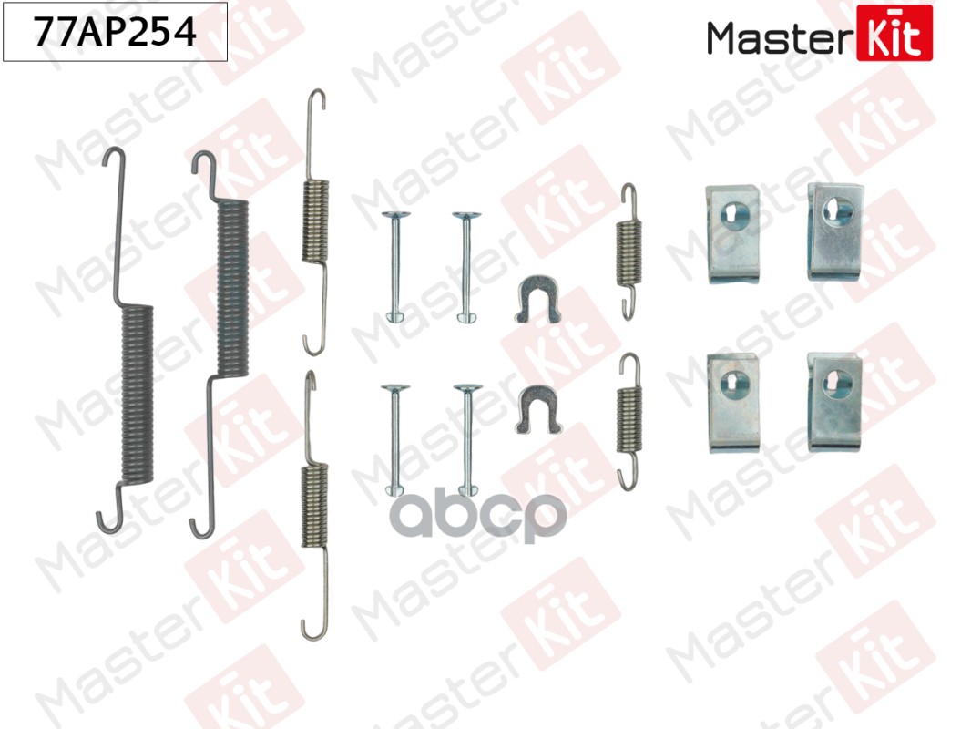 Комплект установочный барабанных колодок Honda ACCORD III (CA) 1985 - 1989 77AP254 MasterKit арт. 77AP254
