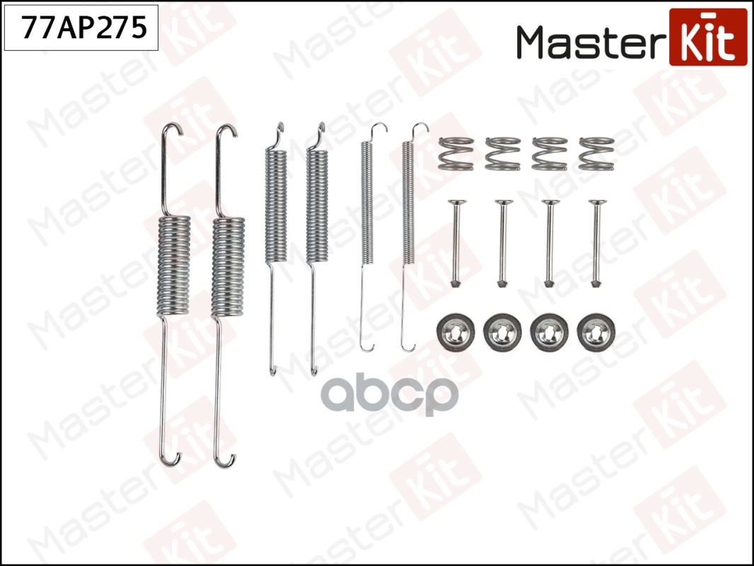 Комплект установочный барабанных колодок Opel FRONTERA A (U92) 1992 - 1998 MasterKit арт. 77AP275