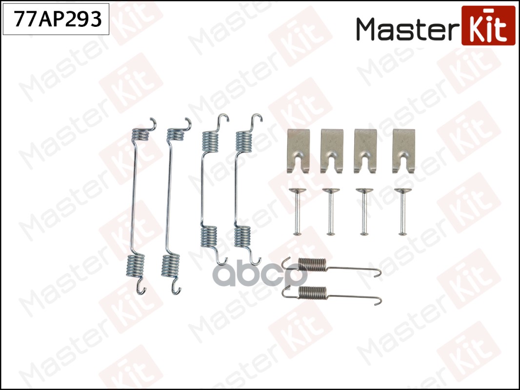 Комплект установочный барабанных колодок Toyota COROLLA (_E11_) 1997 - 2002 77AP293 MasterKit арт. 77AP293