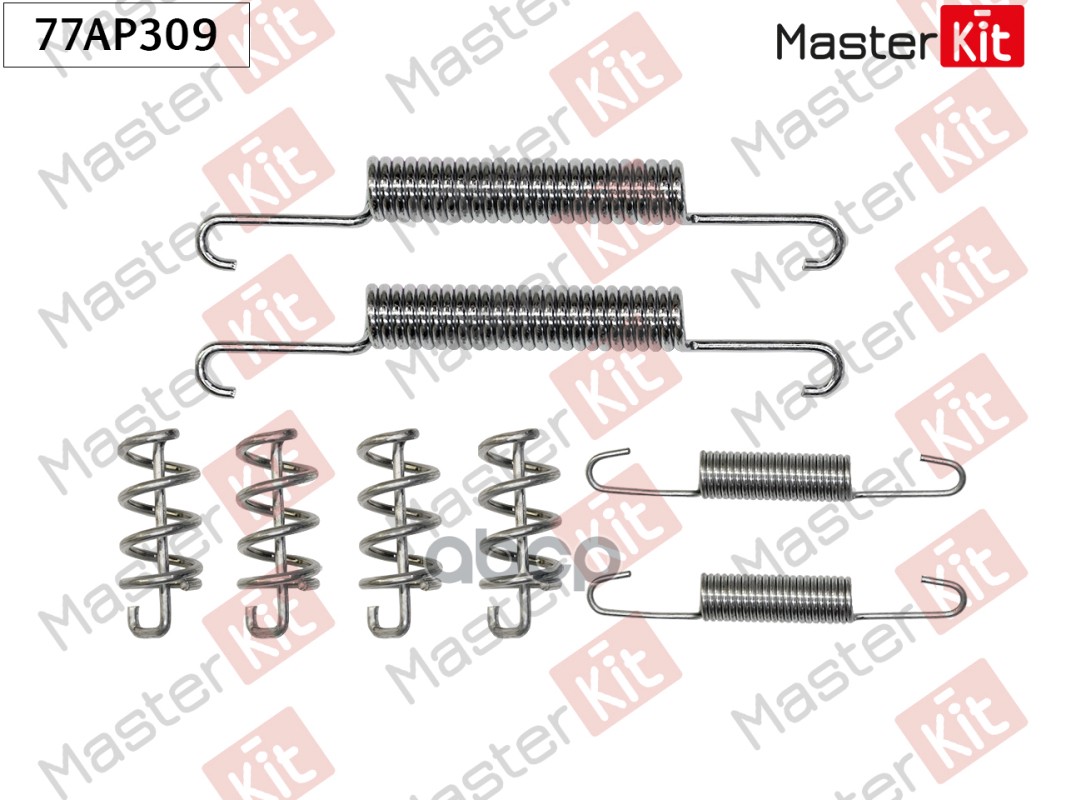 77AP309 Комплект установочный барабанных колодок VOLVO XC90 I (275) 2002 - 2014 MasterKit арт. 77ap309