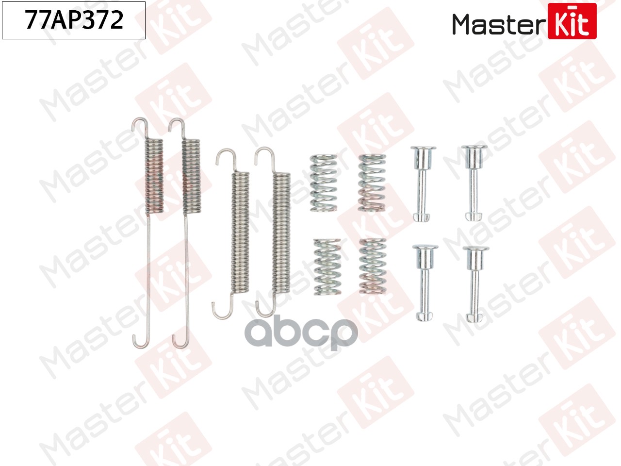 Комплект установочный барабанных колодок Chrysler VOYAGER / GRAND VOYAGER III (GS) 1995 - 20 Masterkit MasterKit арт. 77AP372