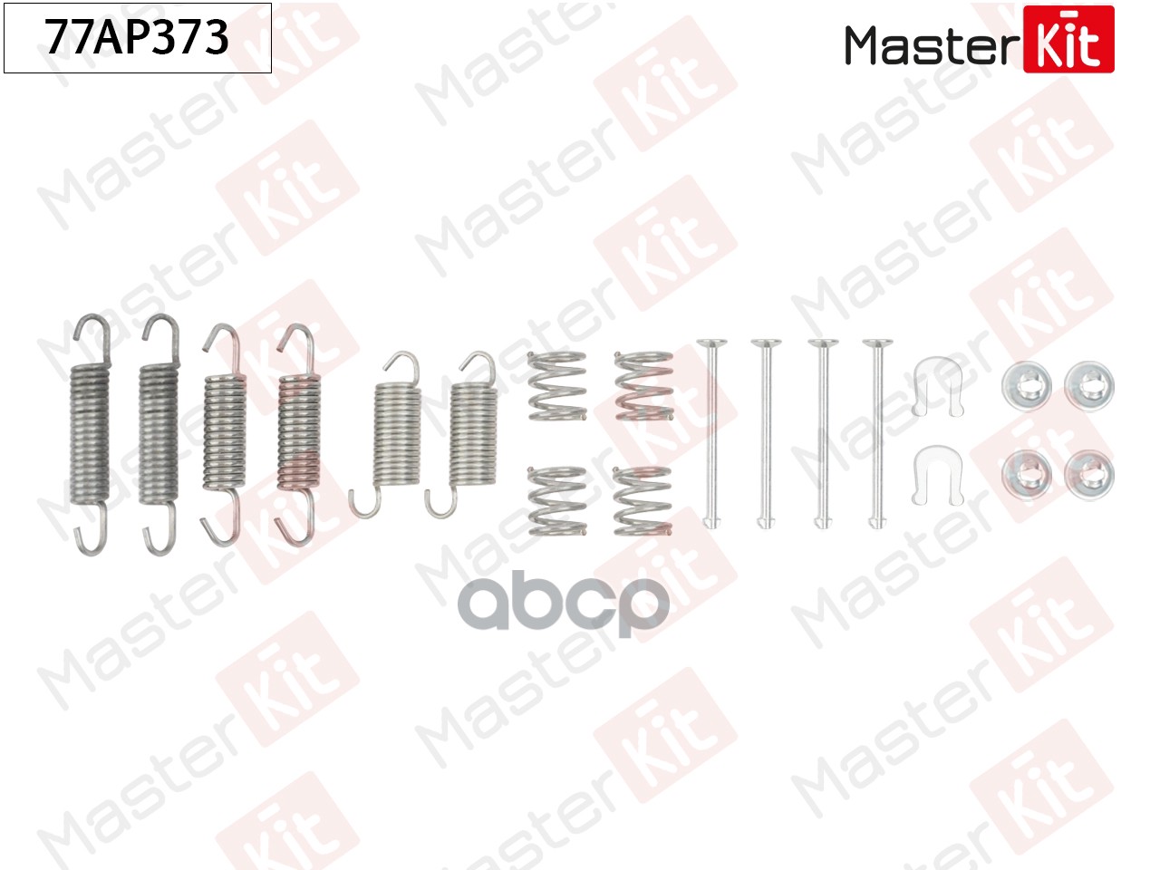 Комплект установочный барабанных колодок Nissan PATROL GR IV (Y60, GR) 1986 - 1998 MasterKit арт. 77AP373