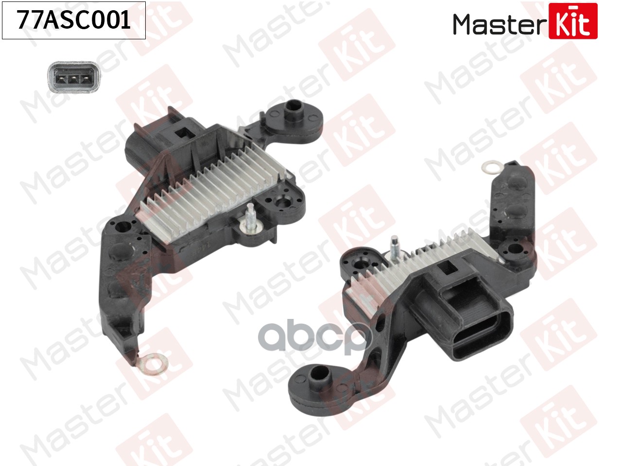 Регулятор напряжения генератора  FORD MONDEO III 77ASC001 MasterKit арт. 77ASC001