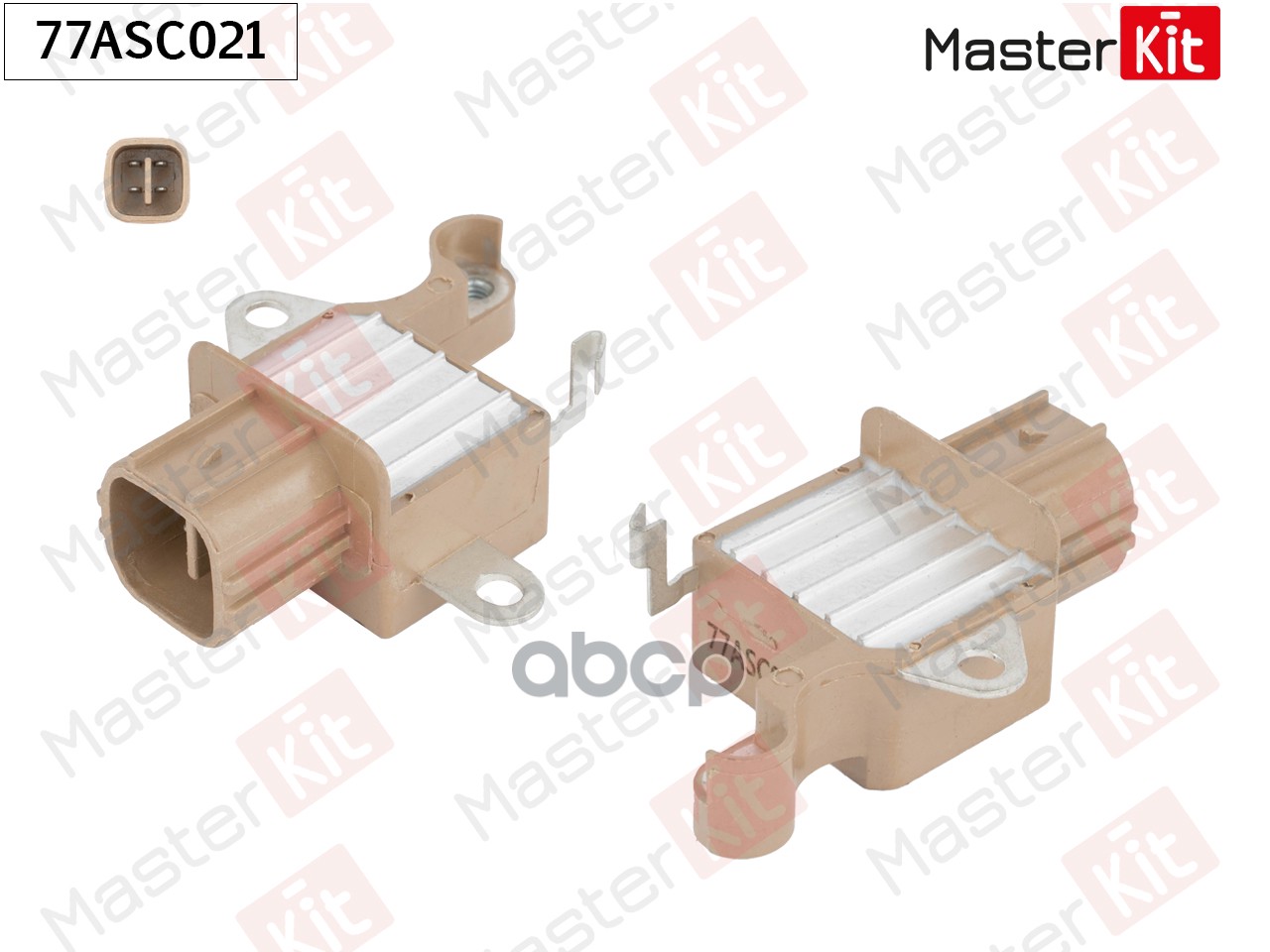Регулятор напряжения генератора  LEXUS RX300, TOYOTA CAMRY 2.4 77ASC021 MasterKit арт. 77ASC021