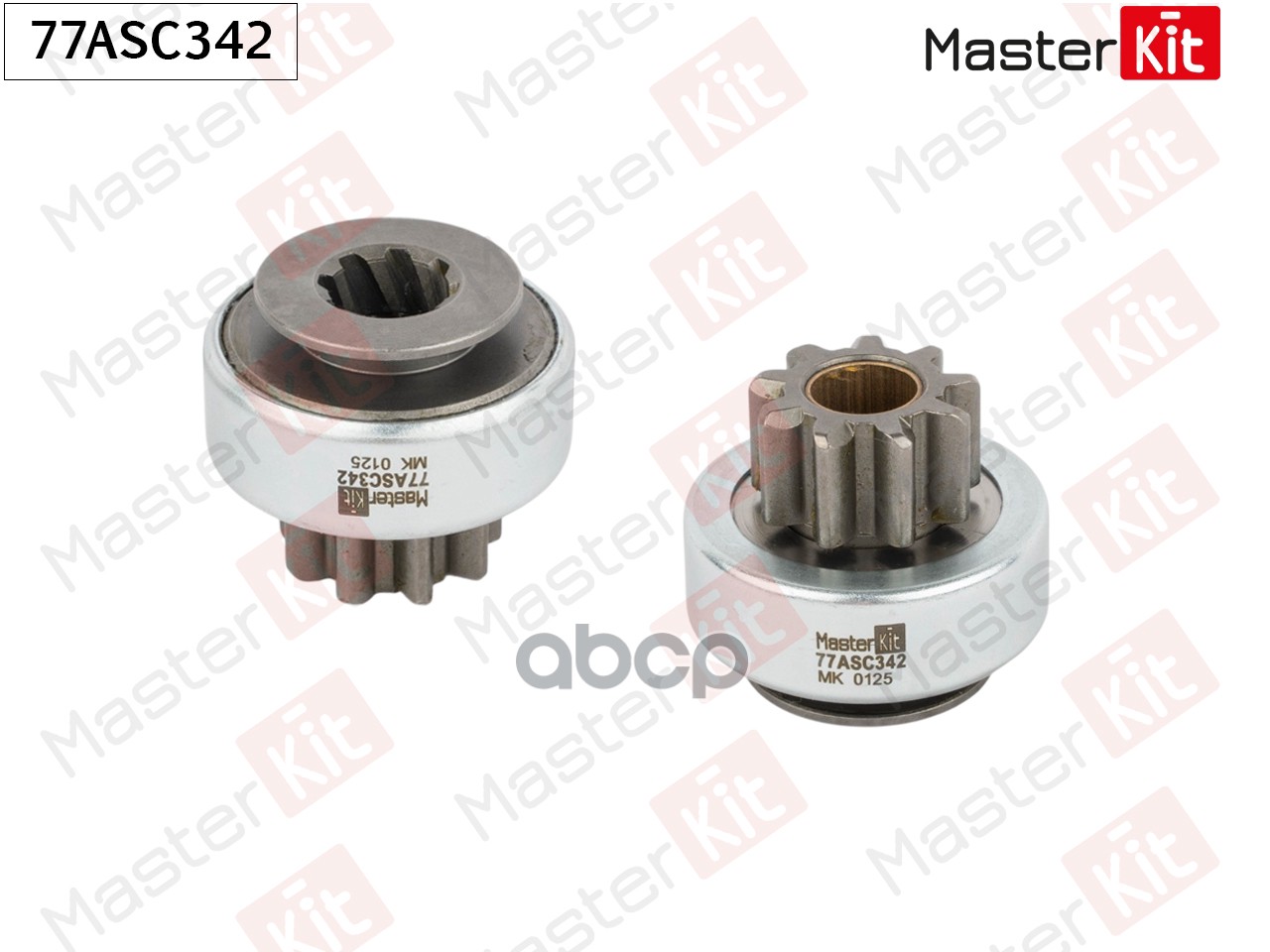 Бендикс стартера HYUNDAI SOLARIS, KIA CEED MasterKit арт. 77ASC342