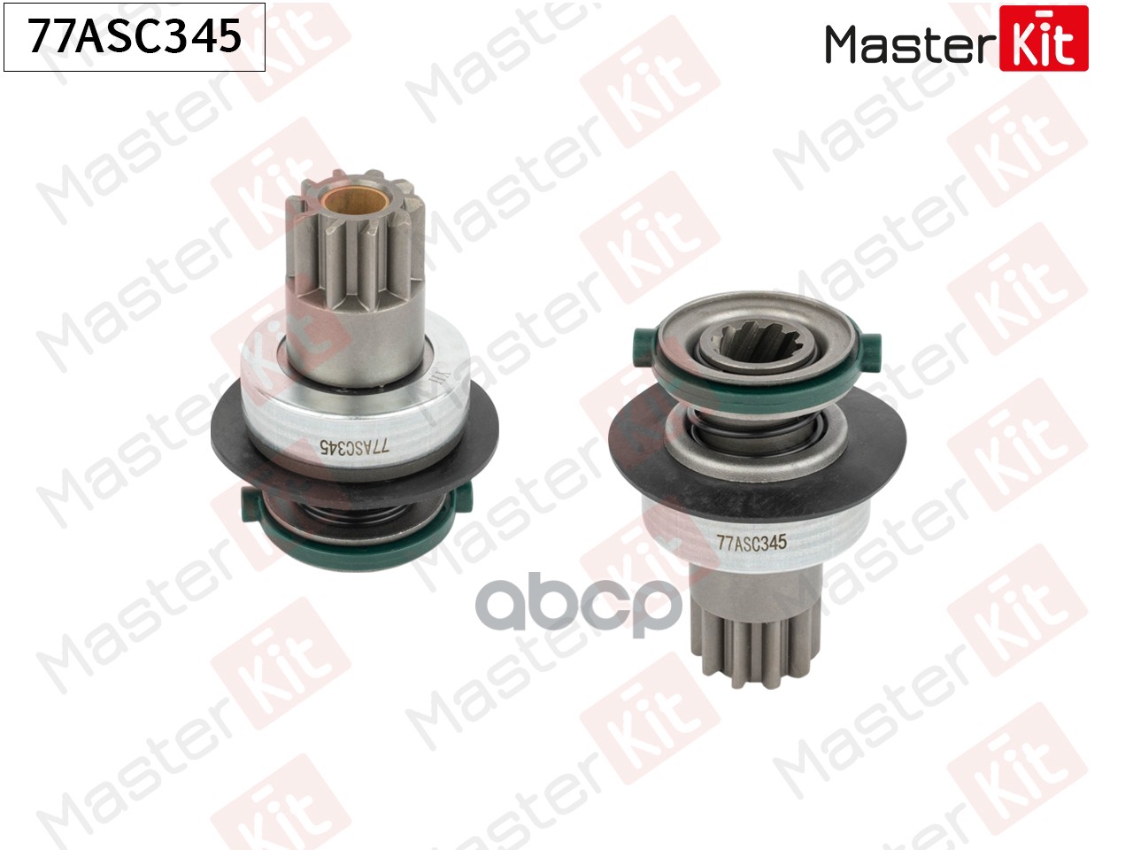 Бендикс стартера  VW GOLF, PASSAT 77ASC345 MasterKit арт. 77ASC345