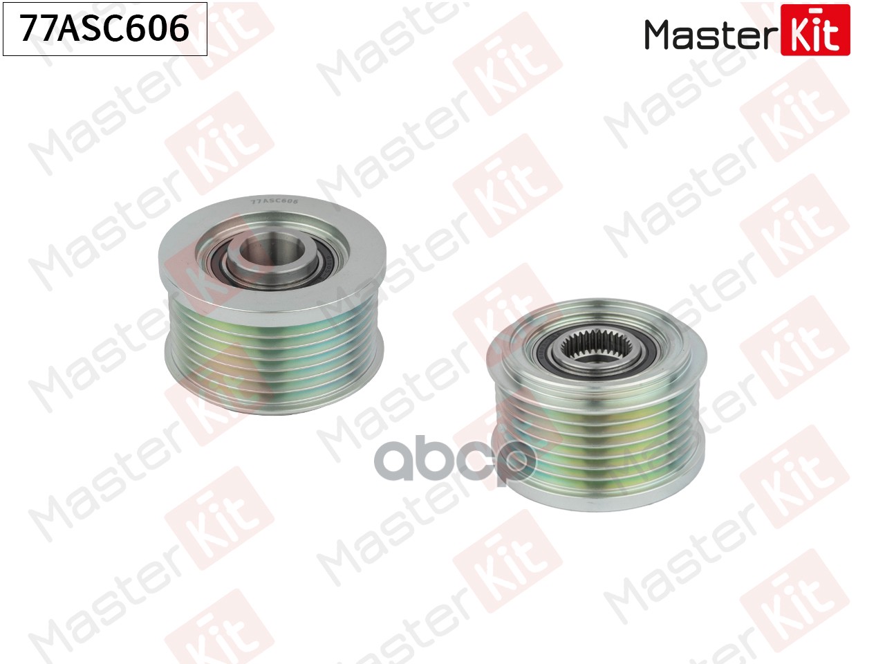 Шкив генератора  FORD TRANSIT 06-, TOYOTA LC PRADO 77ASC606 MasterKit арт. 77ASC606