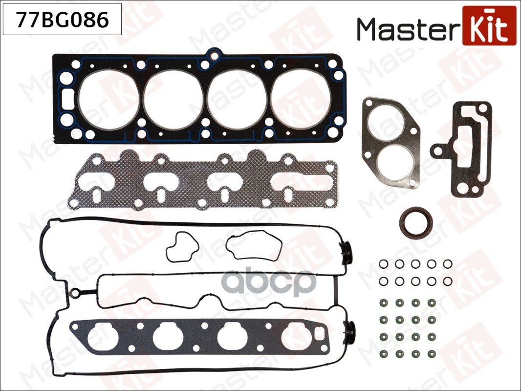 Набор прокладок верхний DAEWOO Nubira 1.8 T18SED Masterkit 77BG086 MasterKit арт. 77BG086