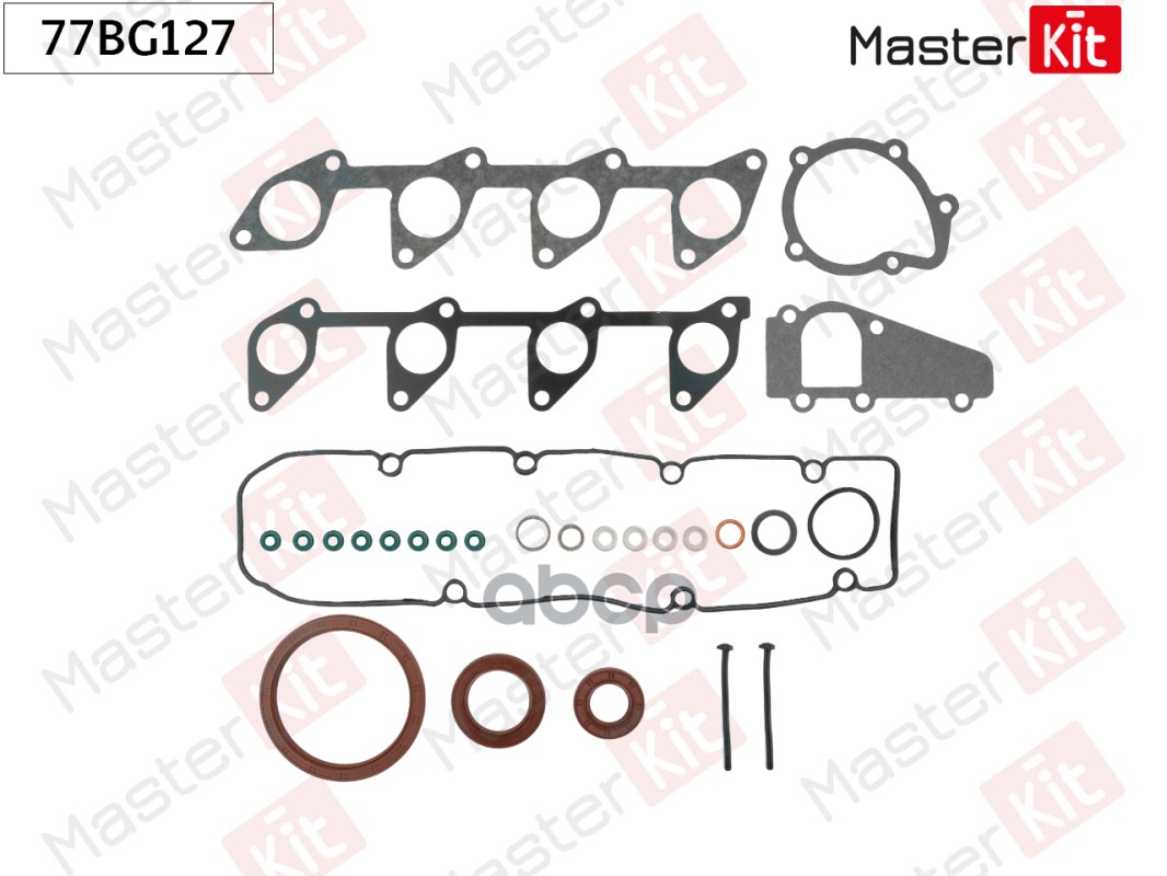 Комплект прокладок ДВС CITROEN/FIAT/PEUGEOT 2.0HDi/2.2HDi 98- 4HY/DW10/DW12UTED/RHP/RHS/RHV/ 77BG127 MasterKit арт. 77BG127