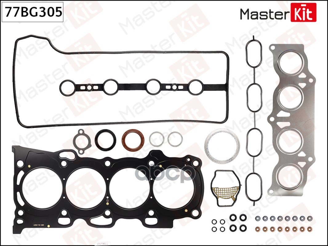 Комплект прокладок ГБЦ 2AZ-FE MasterKit арт. 77BG305
