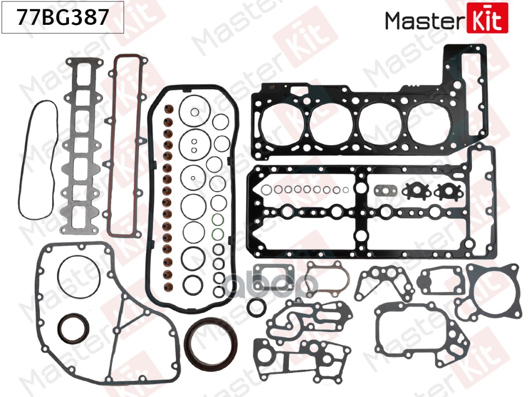 Комплект прокладок Citroen JUMPER  F1CE0481D (F30DT) 77BG387 MasterKit арт. 77BG387