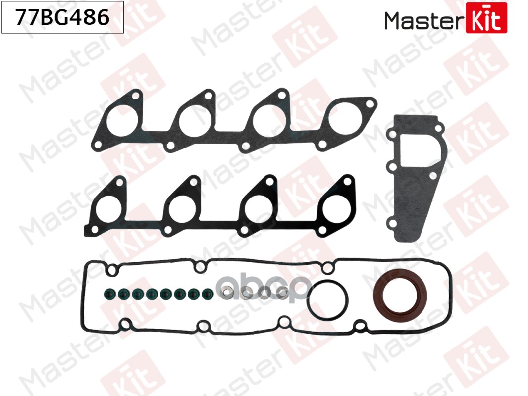 Комплект прокладок ГБЦ Peugeot 307 (3A C) RHY (DW10TD) 77BG486 MasterKit арт. 77BG486