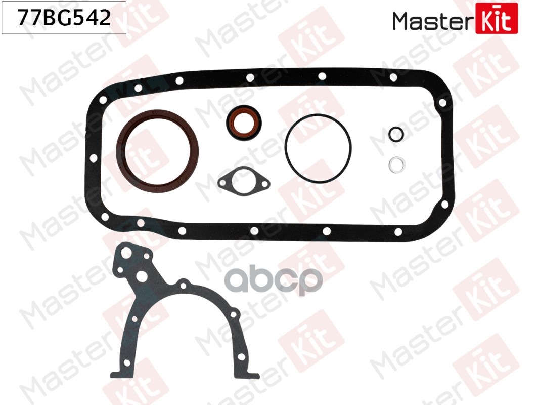 Комплект прокладок, блок-картер двигателя Opel ASTRA G (T98) X 16 SZR MasterKit арт. 77BG542