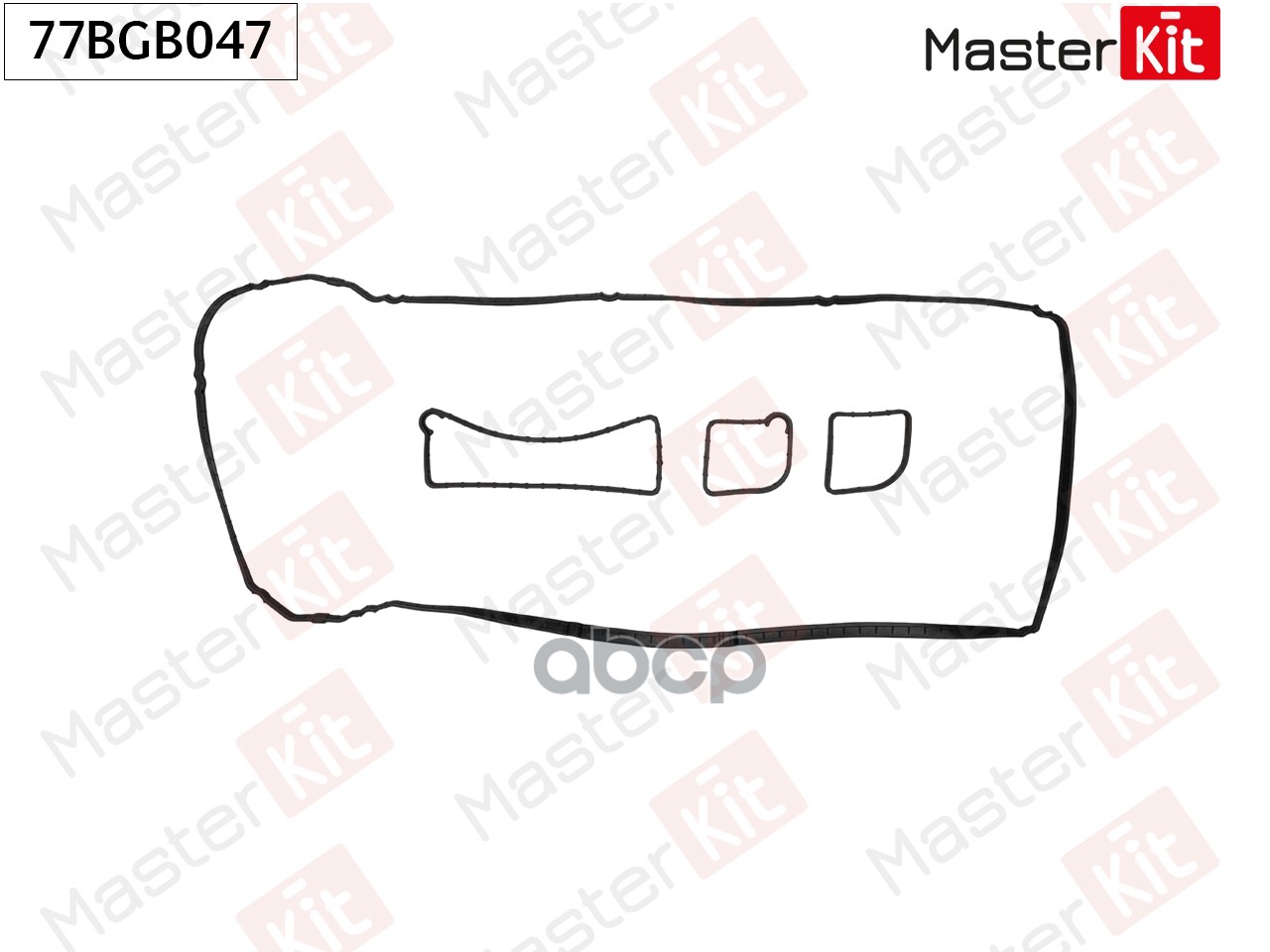 Прокладка клапанной крышки FORD AOBA, AOBC, AODA, AODB, AODE, AOWA, AOWB MasterKit арт. 77BGB047
