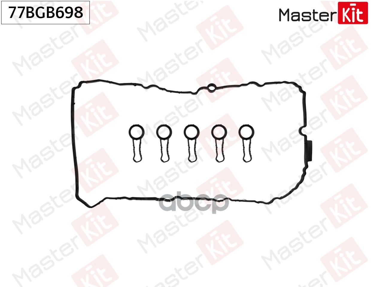 Прокладка клапанной крышки BMW X5 (F15, F85) N47 D20 D MasterKit арт. 77BGB698