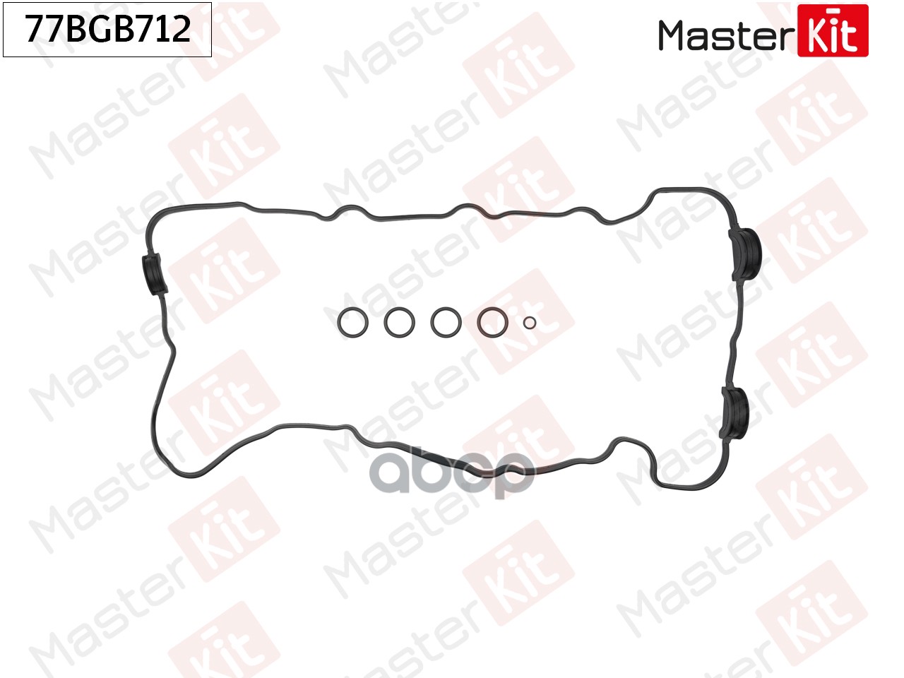Прокладка клапанной крышки Nissan NAVARA (D22_) SR20DE MasterKit арт. 77BGB712