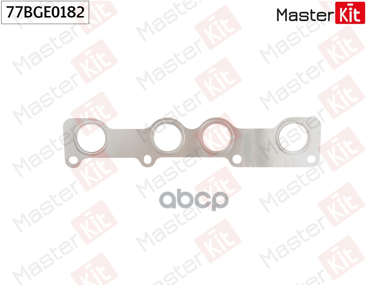 77BGE0182 Прокладка выпускного коллектора Lada LARGUS (KS0_  RS0_  KSA_) K7M MasterKit арт. 77bge0182