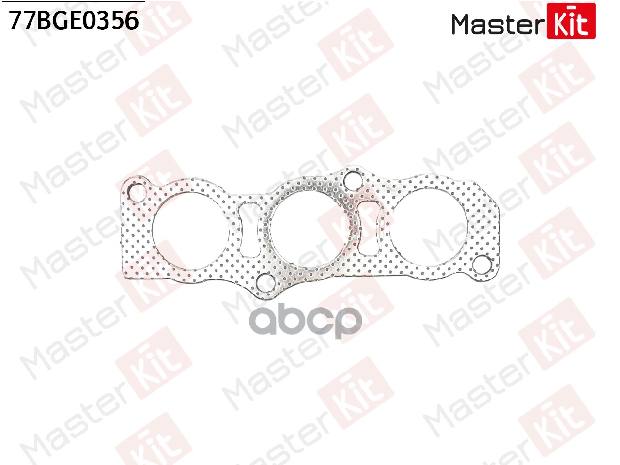 Прокладка выпускного коллектора Peugeot 108 CFB (1KR) MasterKit арт. 77BGE0356