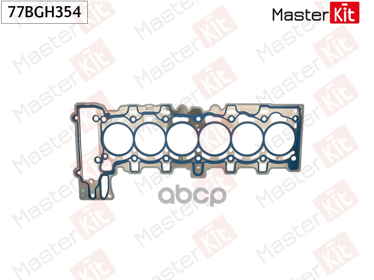 Прокладка ГБЦ BMW N51 B30 A, N52 B30, N52 B30 A, N52 B30 AE, N52 B30 AF, N52 B30 B, N52 B3 MasterKit арт. 77BGH354