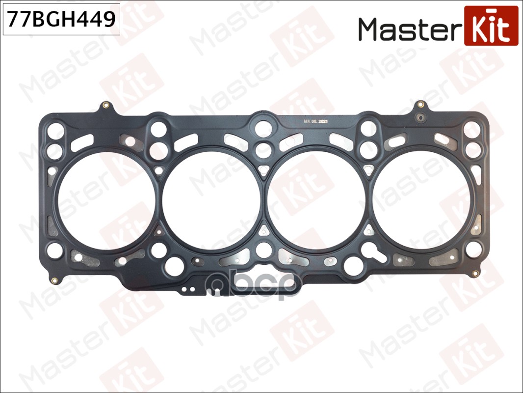 Прокладка Гбц Audi Caga, Cagb, Cagc, Caha, Cahb, Cbaa, Cbab, Cbbb, Cmea, Caga, Cbdb, Cega, MasterKit арт. 77BGH449