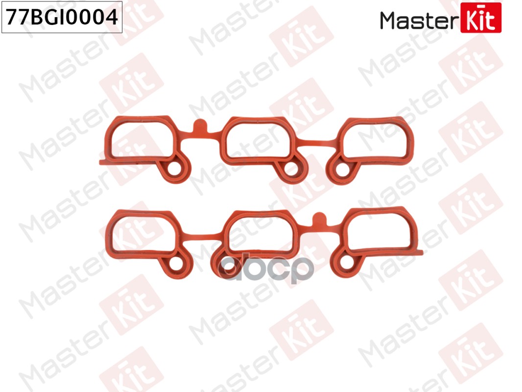 Комплект прокладок впускного коллектора BMW 5 (E60) M54 B22 (226S1) MasterKit арт. 77BGI0004