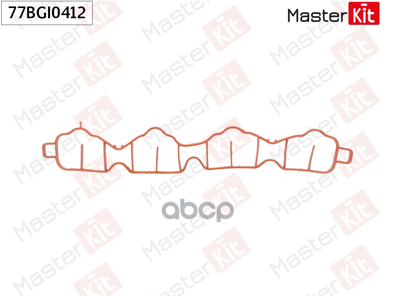 Прокладка впускного коллектора Chevrolet AVEO/KALOS (T250, T255) LXV MasterKit арт. 77BGI0412