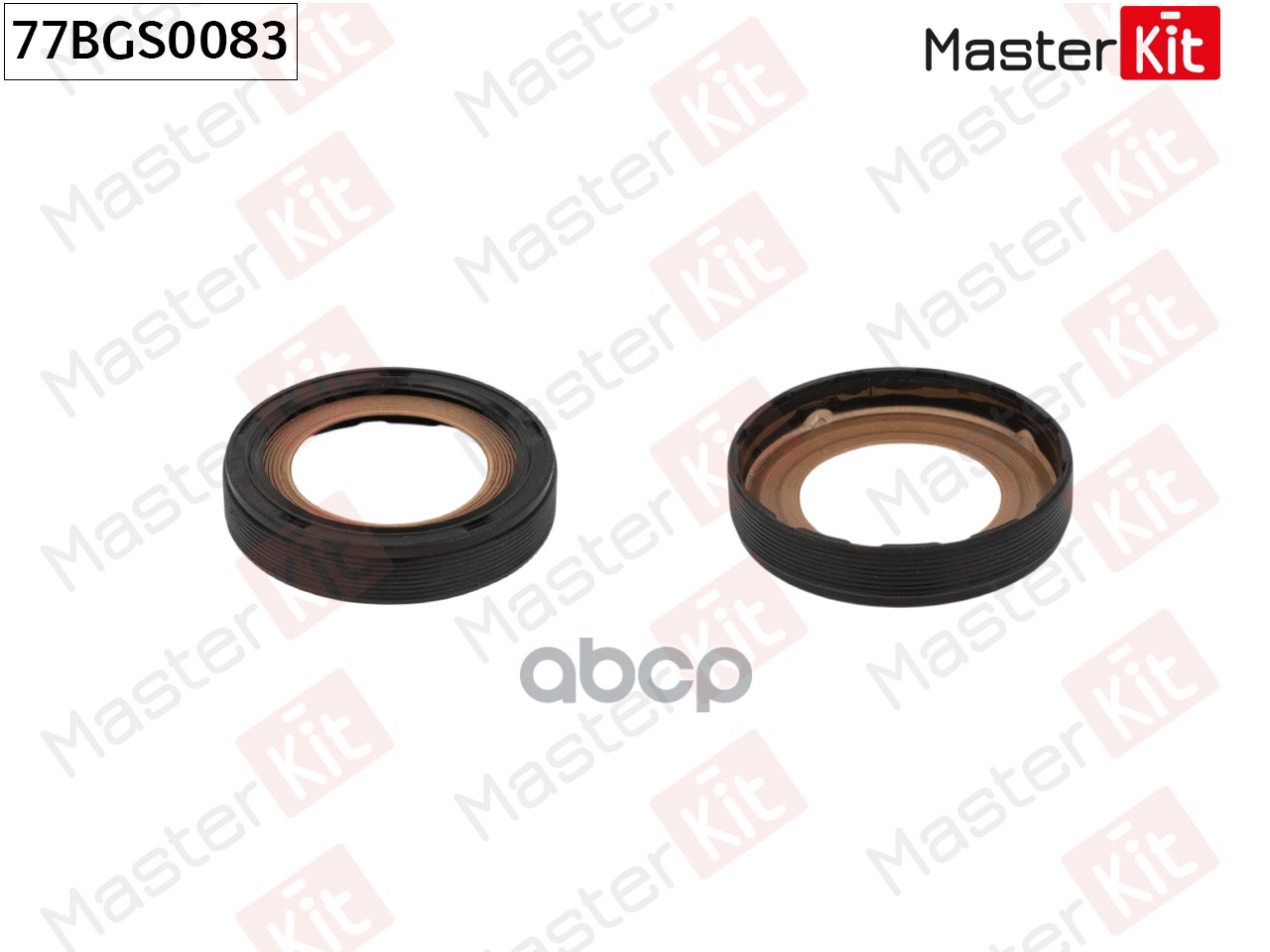 Сальник коленвала перед.35x48x10 Skoda Octavia I(1U) 96-10,VW Polo 95-09 (AGP,AQM,AGR) MasterKit арт. 77BGS0083