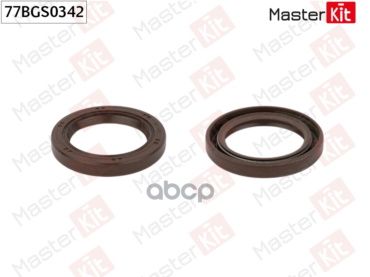 Сальник коленвала перед.36,6x40x7 Kia Rio 00-05,Mazda 323 C V(BA) 94-01 (A3E,B3,Z5-DE) MasterKit арт. 77BGS0342