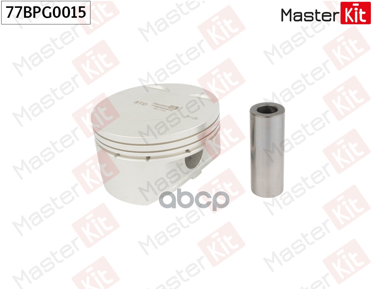 Поршень с пальцем (без колец) (1шт) (STD) MITSUBISHI 4B11 77BPG0015 MasterKit арт. 77BPG0015
