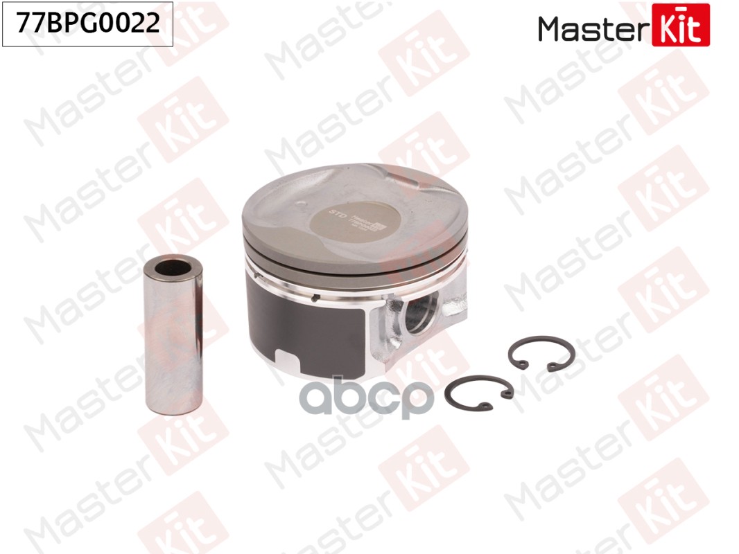 Поршень с пальцем (без колец) (1шт) (STD) NISSAN MR20DE 77BPG0022 MasterKit арт. 77BPG0022