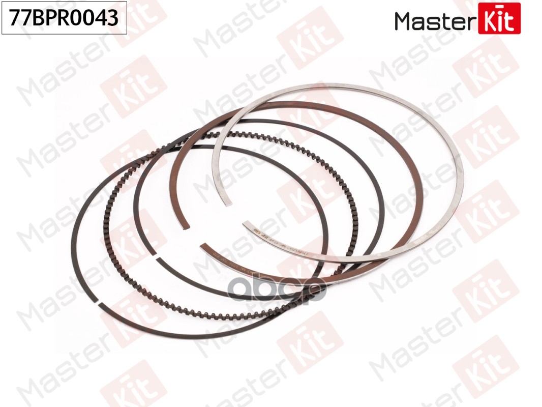 Кольца поршневые (к-т на 1 поршень)  (STD) TOYOTA 2GR-FE MasterKit арт. 77BPR0043