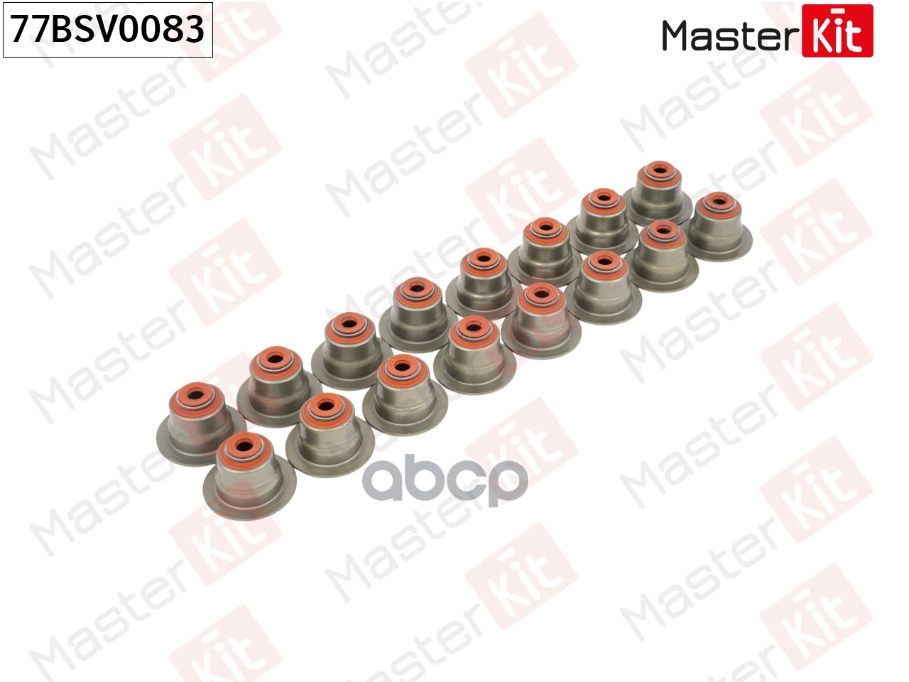 Колпачок маслосъемный (упак 8 шт) Fiat DUCATO (250_, 290_)/Jeep WRANGLER IV (JL) 2006 - 25 77BSV0083 MasterKit арт. 77BSV0083