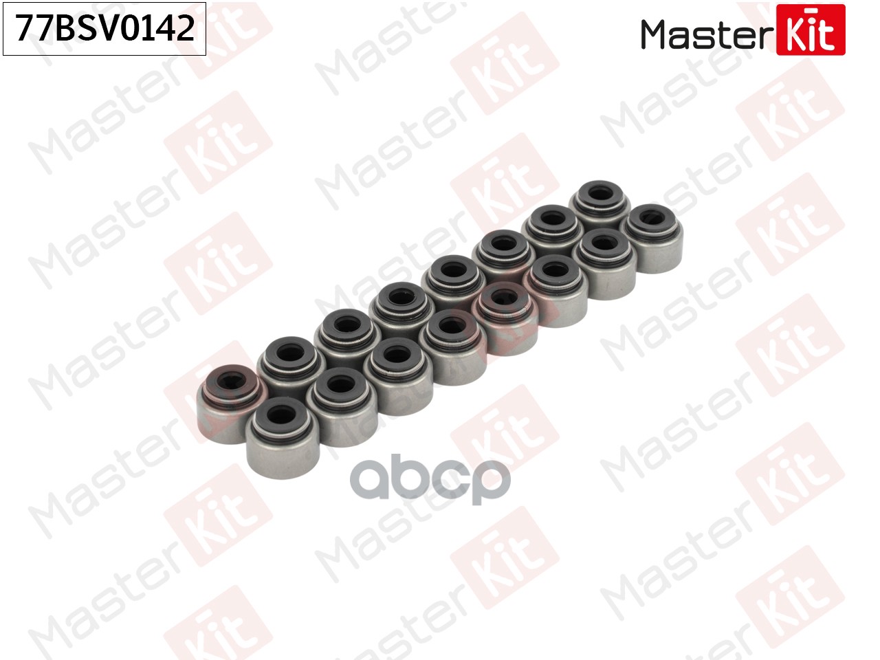 Колпачок маслосъемный (упак 16 шт) Hyundai ACCENT III (MC)/Kia RIO II (JB) 2005 - G4EE/G4E 77BSV0142 MasterKit арт. 77BSV0142