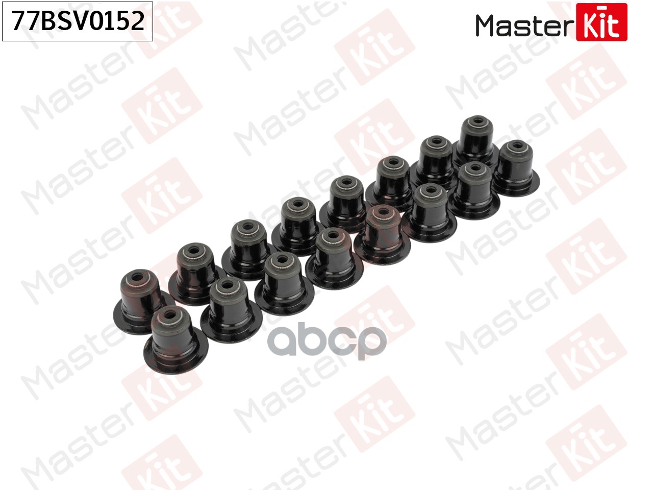 77BSV0152 Колпачок маслосъемный (упак 16 шт) Mitsubishi LANCER VIII (CY_A, CZ_A)/OUTLANDER III (GG_W MasterKit арт. 77BSV0152