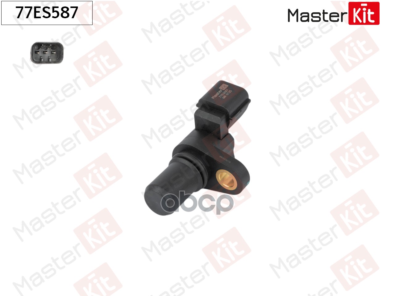 Датчик, положение распредвала Mitsubishi PAJERO III (V6_W, V7_W) 2000 - 2006 MasterKit арт. 77ES587