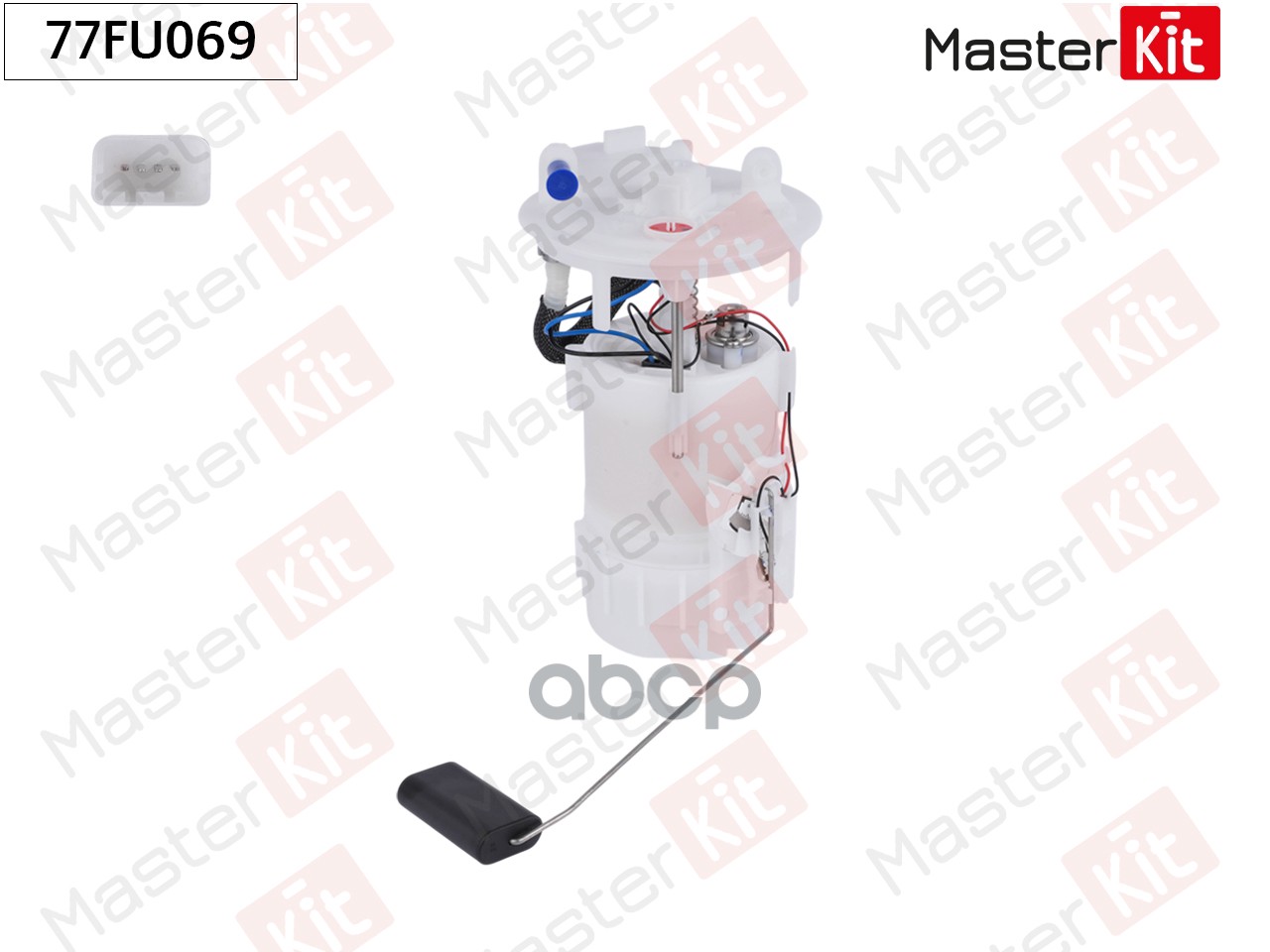 Модуль топливного насоса Renault Kangoo,Grand Kangoo(KW0/1_) 08- (3bar) MasterKit арт. 77FU069