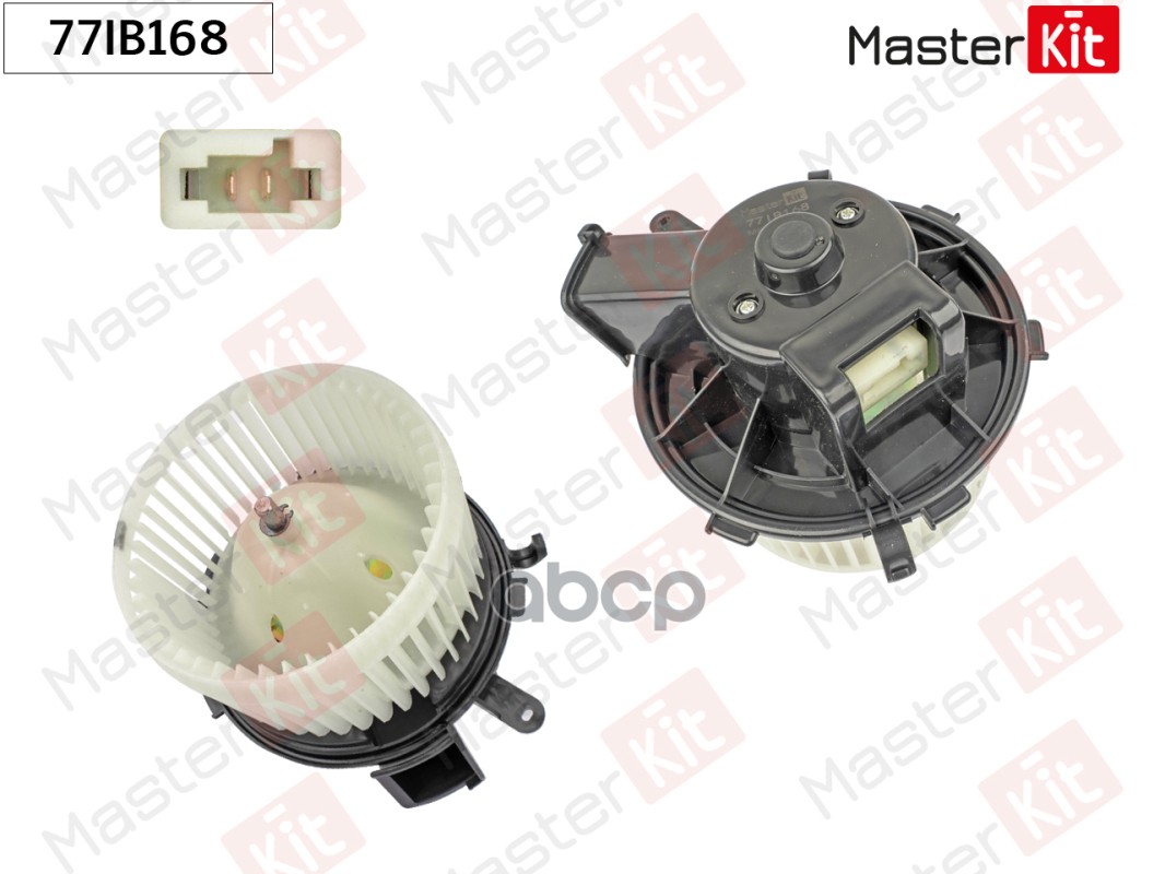 Вентилятор салона Citroen JUMPER/Fiat DUCATO (250_, 290_)/Peugeot BOXER 2006 - 77IB168 MasterKit арт. 77IB168